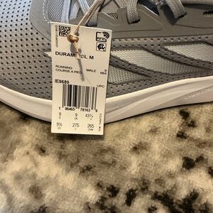 Adidas Light Gray Running Sneakers – Men’s 9.5 – New with Tags